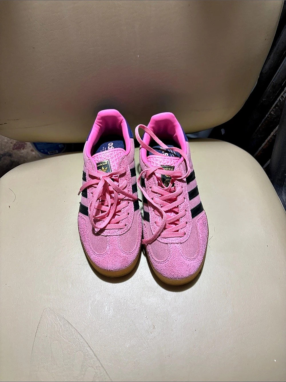 adidas Gazelle Indoor Bliss Pink Core Black Collegiate Purple & Black Sneakers